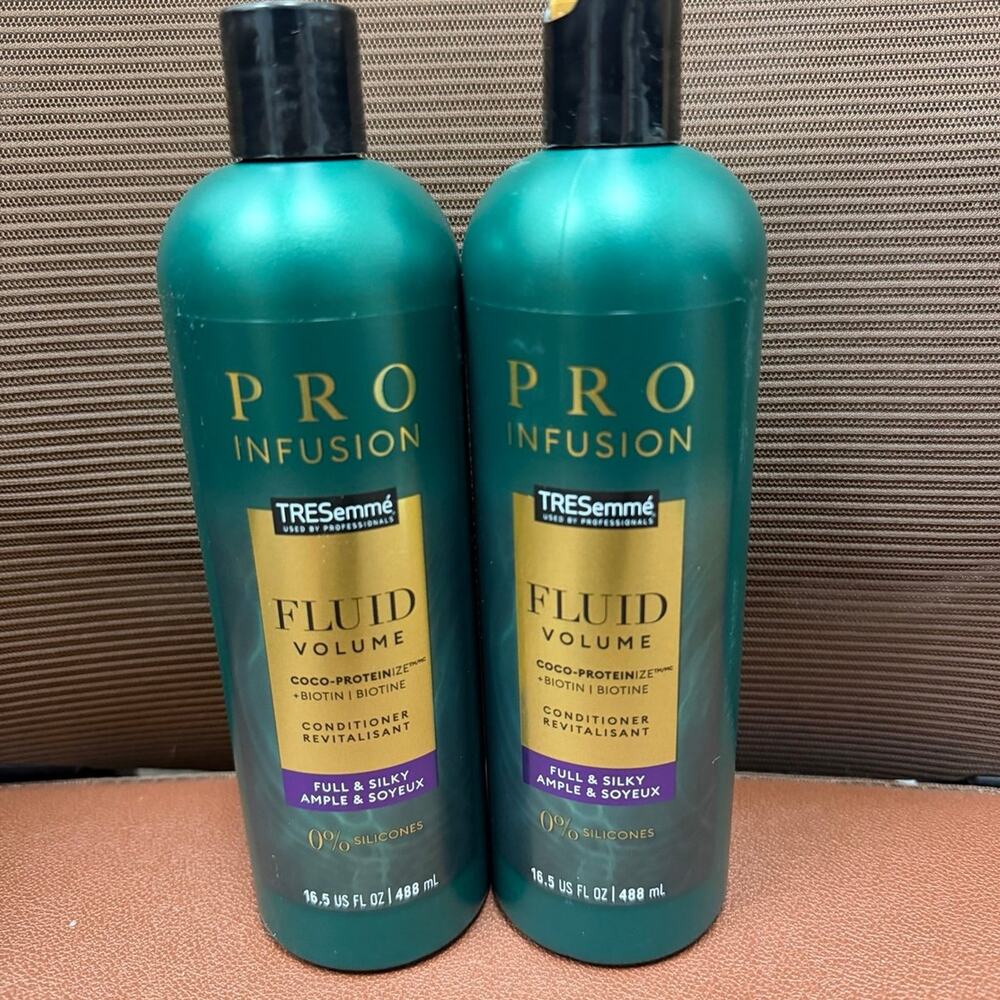 Tresemme Pro Infusion Fluid Volume Biotin Conditioner (2 bottles)